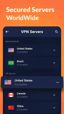 Private VPN - Fast VPN Proxy android App screenshot 3